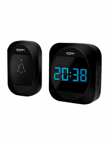 Звонок беспроводной сетевой 38 мелодий Орбита OT-HOC18 Черный